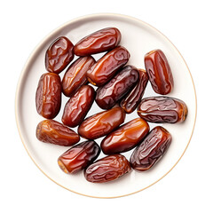 dates on a wooden table