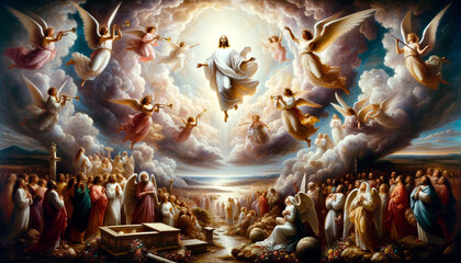 The Glorious Return of Christ: Jesus Second Coming to Judge the Living and the Dead on Final Day of Judgment.