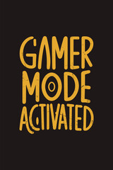 Obraz premium vintage gaming t shirt design