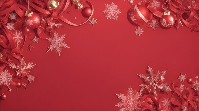 Red Color Christmas Background Design. Beautiful Christmas Background. Winter Christmas Background. Merry Christmas Images. Abstract Background Design. Christmas Background Images Free Download