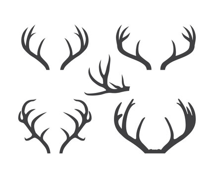 Deer Antlers svg, Deer Antlers, Reindeer Antlers Svg, Antlers svg, Cricut, Silhouette