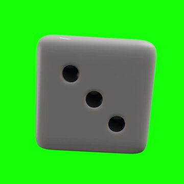 cube dice levitating