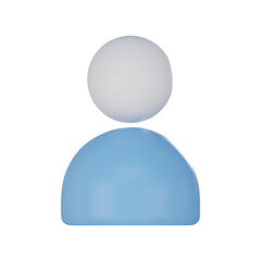 User 3D Illustration