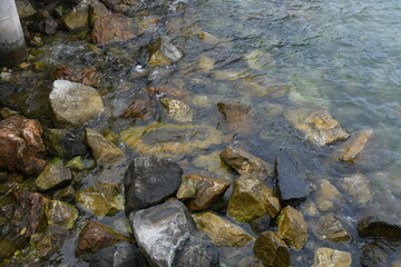 Photo of rocks on the coast