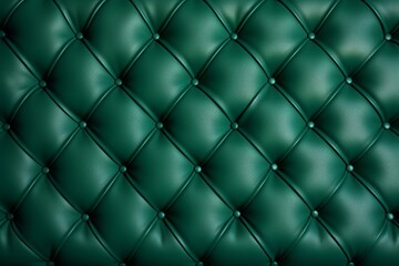 Emerald Green Rhombus Upholstered Sofa