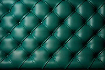 Emerald Green Rhombus Upholstered Sofa