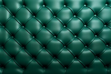 Emerald Green Rhombus Upholstered Sofa