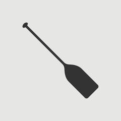 Vector Simple Isolated Paddleor Oar Icon