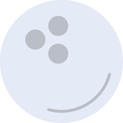 Obraz premium Bowling Ball Icon