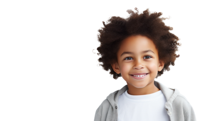 A black child in America, PNG File