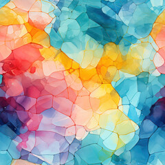 Seamless abstract splashes in many colors pattern background