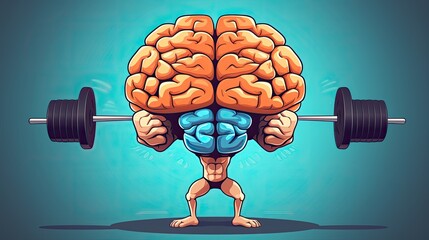 Brain lifting dumbbell