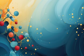 Abstract background for Nobel Prize Day