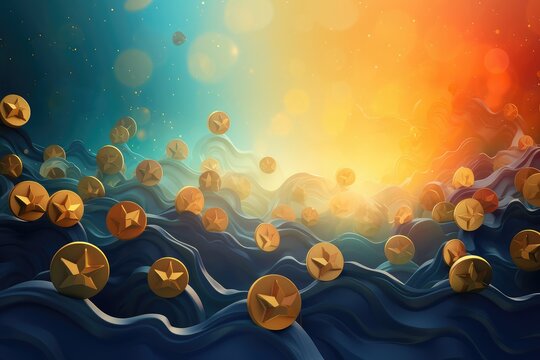 Abstract background for Nobel Prize Day
