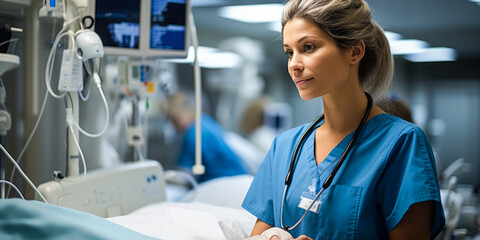 Compassion & Expertise: Critical Care Nurse in Coronary Unit