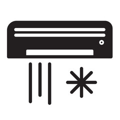 Conditioner  Solid Icon