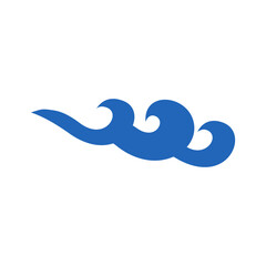 Obraz premium Water drops icon vector. Water illustration sign. Spray symbol. Ocean logo. Sea mark.