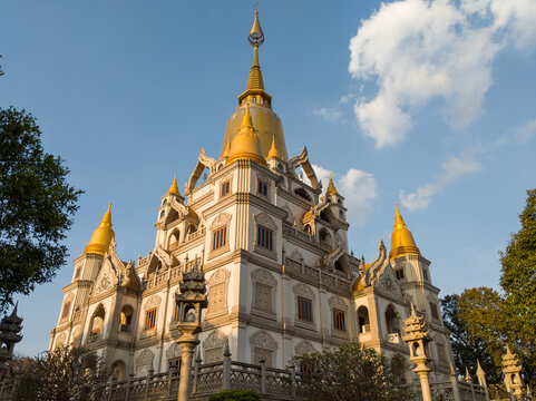 Buu Long Pagoda in Ho Chi Minh City , Viet Nam 