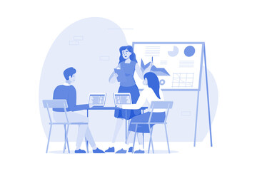 Project presentation regarding development