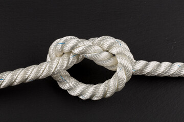 heart shape knot of rope