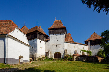 The Fortified Church of Viscri in Romania	