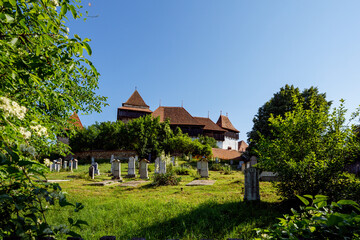 The Fortified Church of Viscri in Romania	