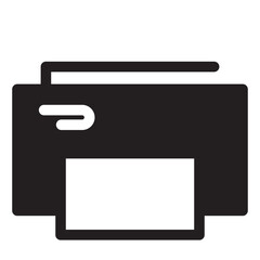 Obraz premium Print Solid Icon