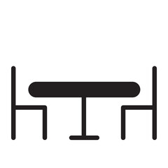 Dining Room  Solid Icon