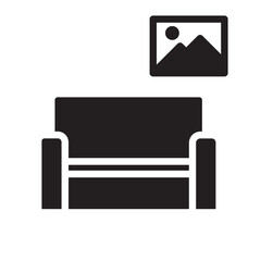 Family Room  Solid Icon