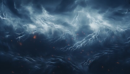 A wavy pattern that captures the essence of stormy weather - obrazy, fototapety, plakaty