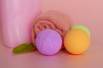 Bath Bomb, Colorful Soap, Bath Ball, Water Cosmetic