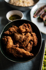 Karaage chicken, also known as Japanese Fried Chicken home cooked