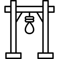 18 - Gallows Line Icon