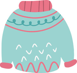 Pastel Christmas Sweater