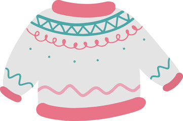 Pastel Christmas Sweater