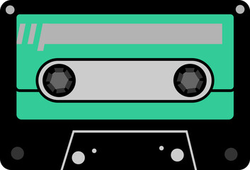 Retro Cassette Element