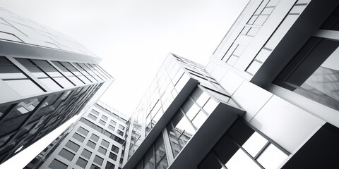 Fototapeta premium modern private buildings