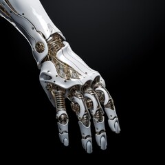 Robot Hand Showing Gestures