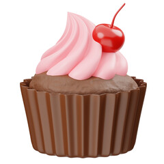 Muffin 3D Icon