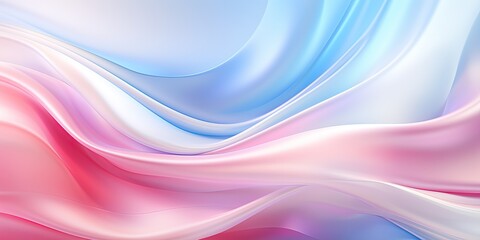 Abstract pastel flowing and glowing fabric background