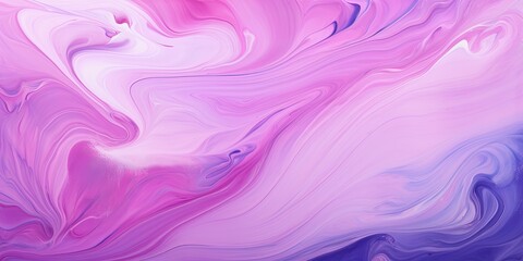 Obraz premium Abstract marbling oil acrylic paint background illustration art wallpaper - Purple pink color with liquid fluid marbled paper texture banner painting texture