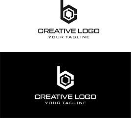 creative letter b logo desain vektor