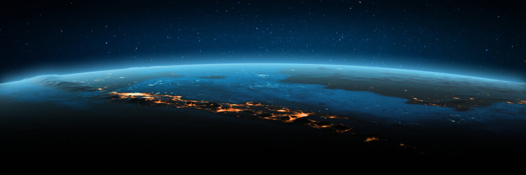 Indonesia, Java city lights