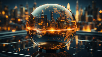 The image invites viewers to explore international markets for business growth and asset investment.	