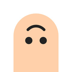 Upside down - Finger Face