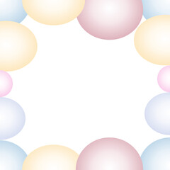 Bubble pastel frame for background and texture Texture from rhombus,squares for dress, fabric, paper,clothes,tablecloth.,net, grid.Copy space for your text and your business. 
