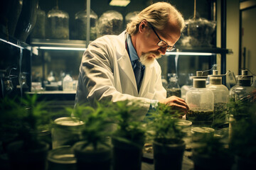 Bridging Tradition and Innovation: Scientist Refining Cannabis for Medical Use in a State-of-the-Art Laboratory