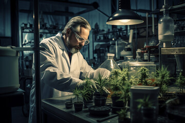 Bridging Tradition and Innovation: Scientist Refining Cannabis for Medical Use in a State-of-the-Art Laboratory