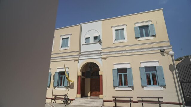 Architecture near Church of Agia Paraskevi, Kos Town, Kos, Dodecanese, Greek Islands