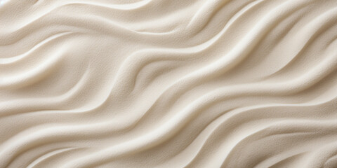 Obraz premium white sandy beach or desert sand dunes tileable texture